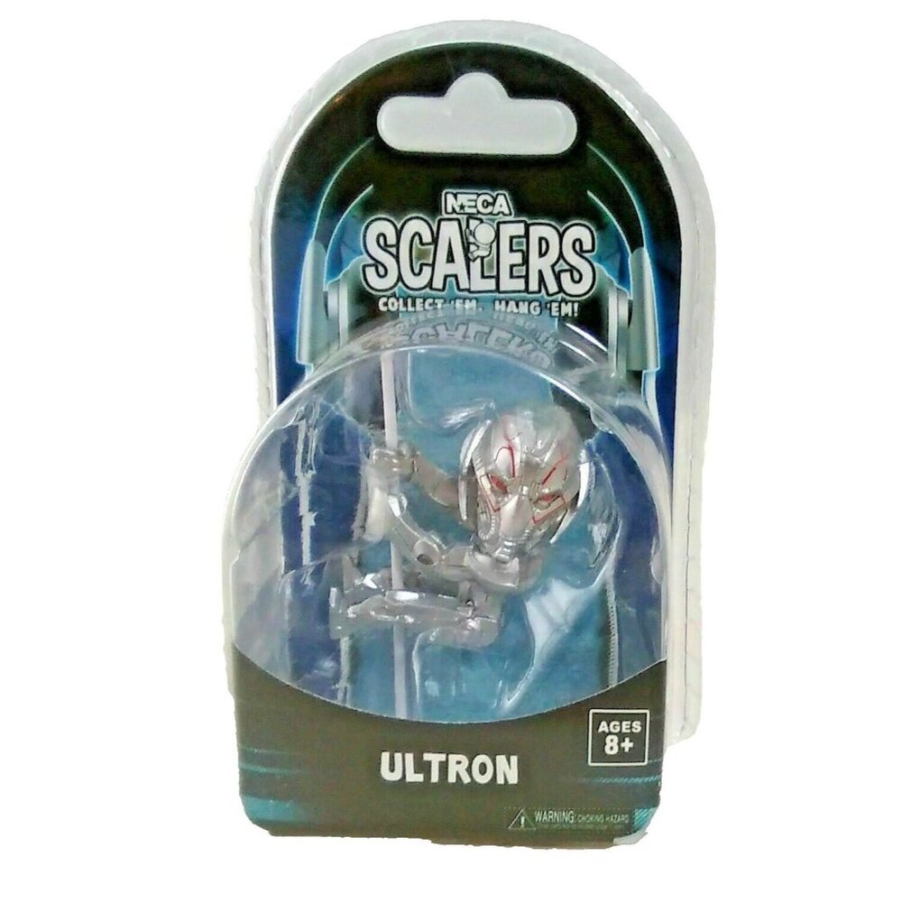 NECA Marvel Avengers Ultron 2 inch Scaler Attaches to Headphones and Cables New